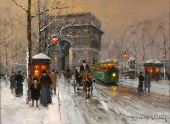 愛德華 科爾特斯 L'Arc de Triomphe, Place de l'Etoile 愛德華 科爾特斯 L'Arc de Triomphe, Place de l'Etoile